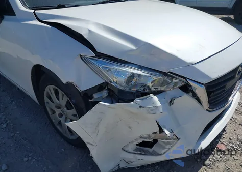 2014 Mazda Mazda3 I Sv from USA, damaged, VIN JM1BM1T76E1214813